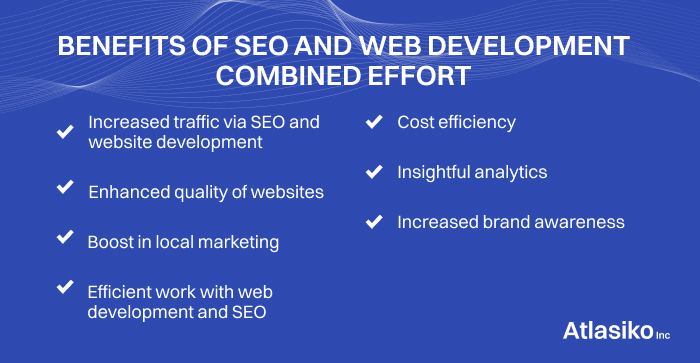 Benefits of SEO and web development combined effort SEO and web development combined effort