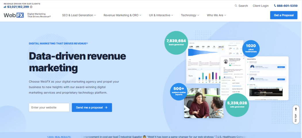 SEO web design WebFX company best SEO web design WebFX