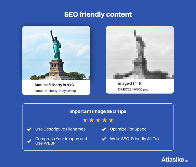 null Optimized Visual Elements With SEO